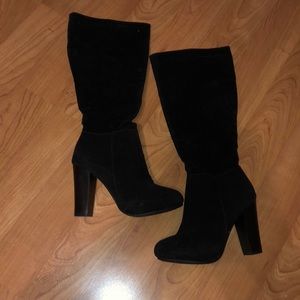 Knee high platform boots!